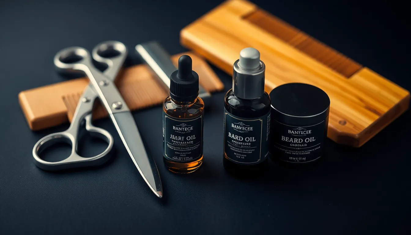 美容室で新しいヘアスタイルを手に入れた男性