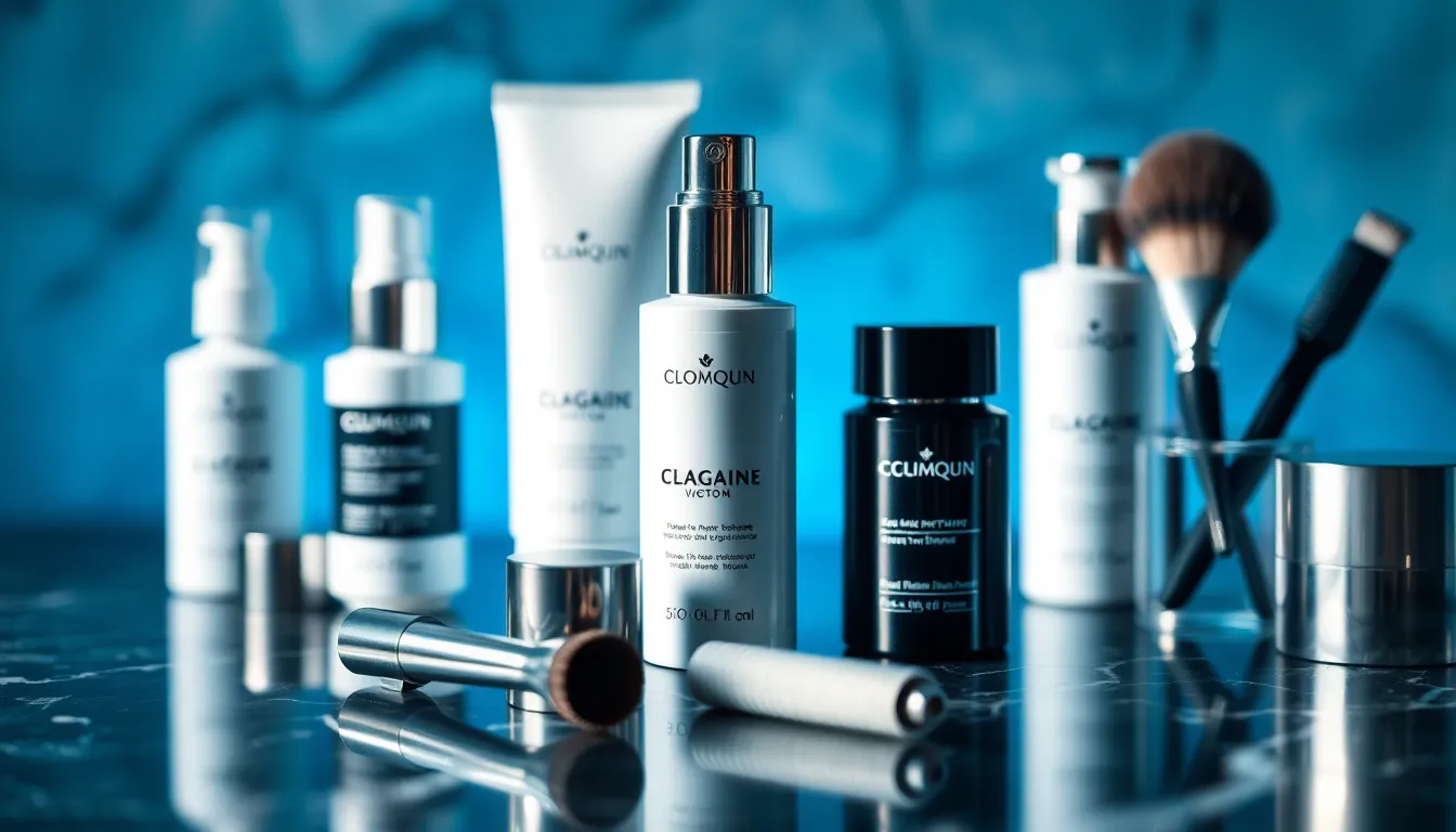 洗面台で素早く準備をするビジネスマン