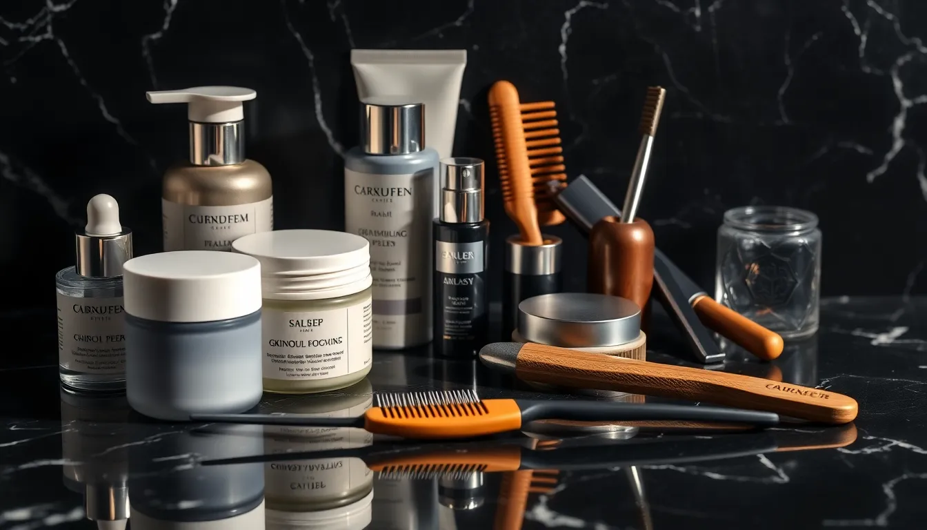 鏡の前で微笑み、自信を取り戻しつつある男性