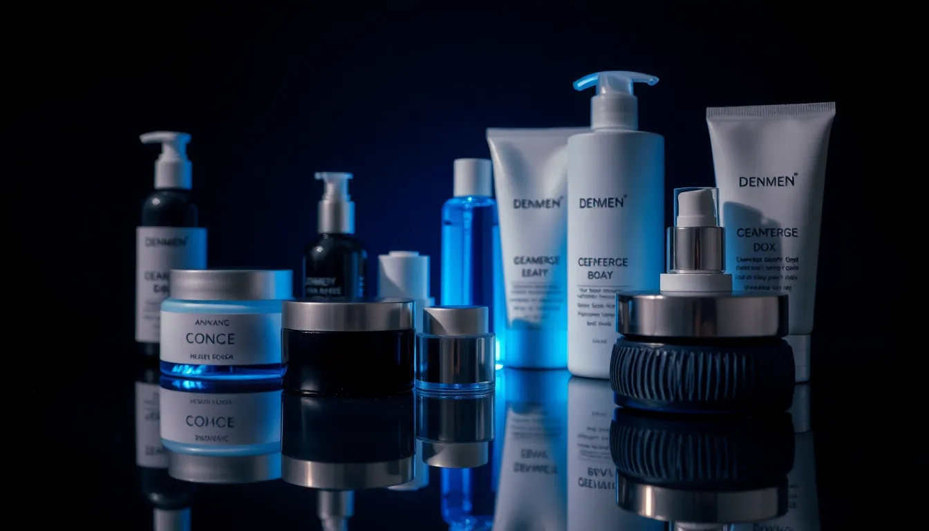 曇った鏡を拭こうとする男性の手