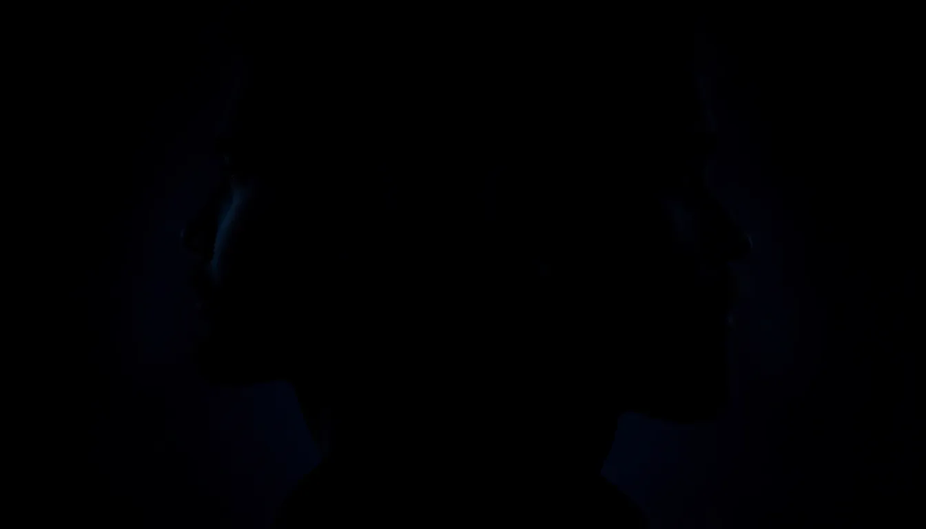 精密にひげのラインを整える男性の横顔