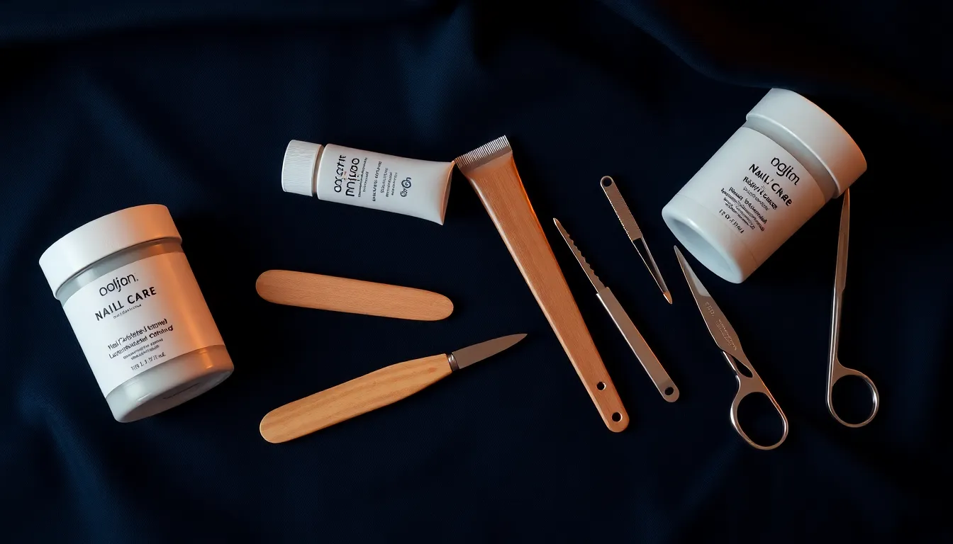 スタイリッシュなメンズネイルケアセット