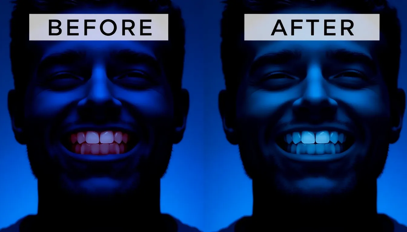 清潔感のある笑顔で自信を見せるビジネスマン