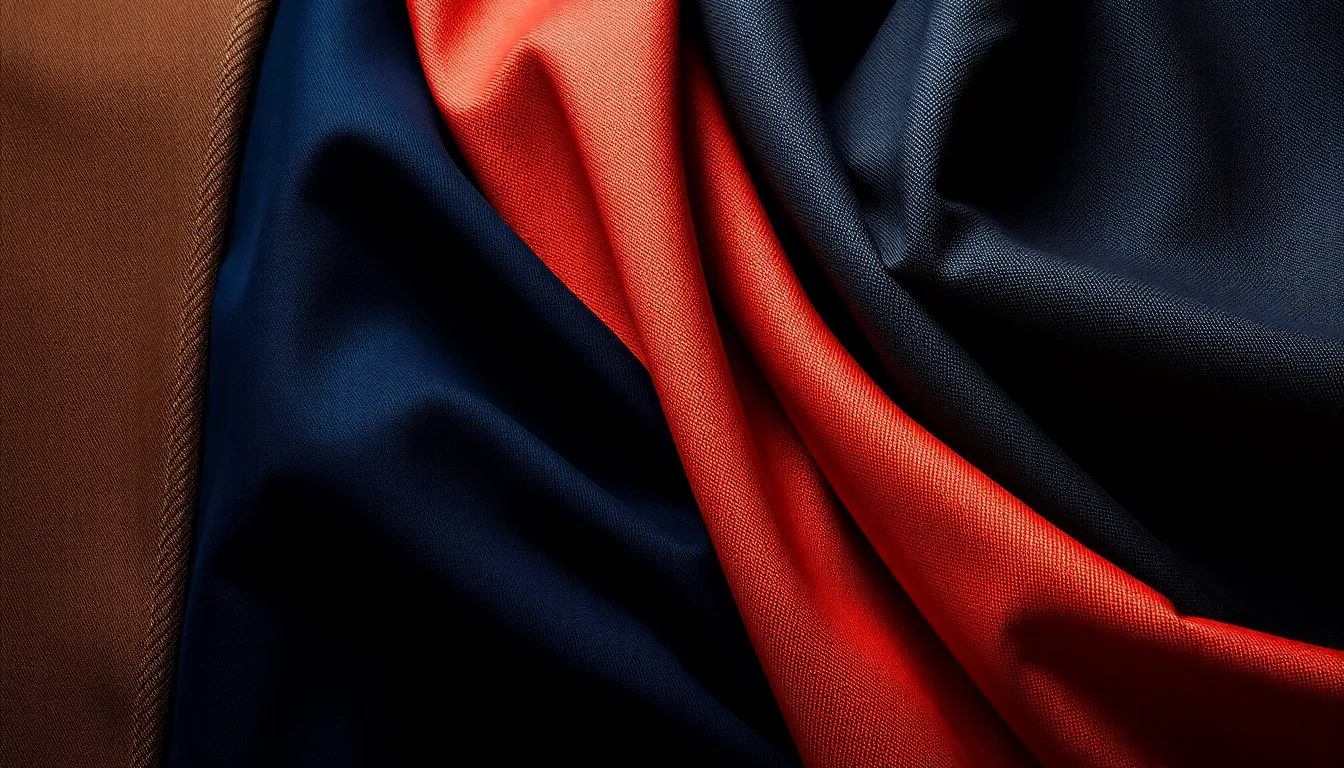 色とりどりのドレープをあてて診断を受ける男性