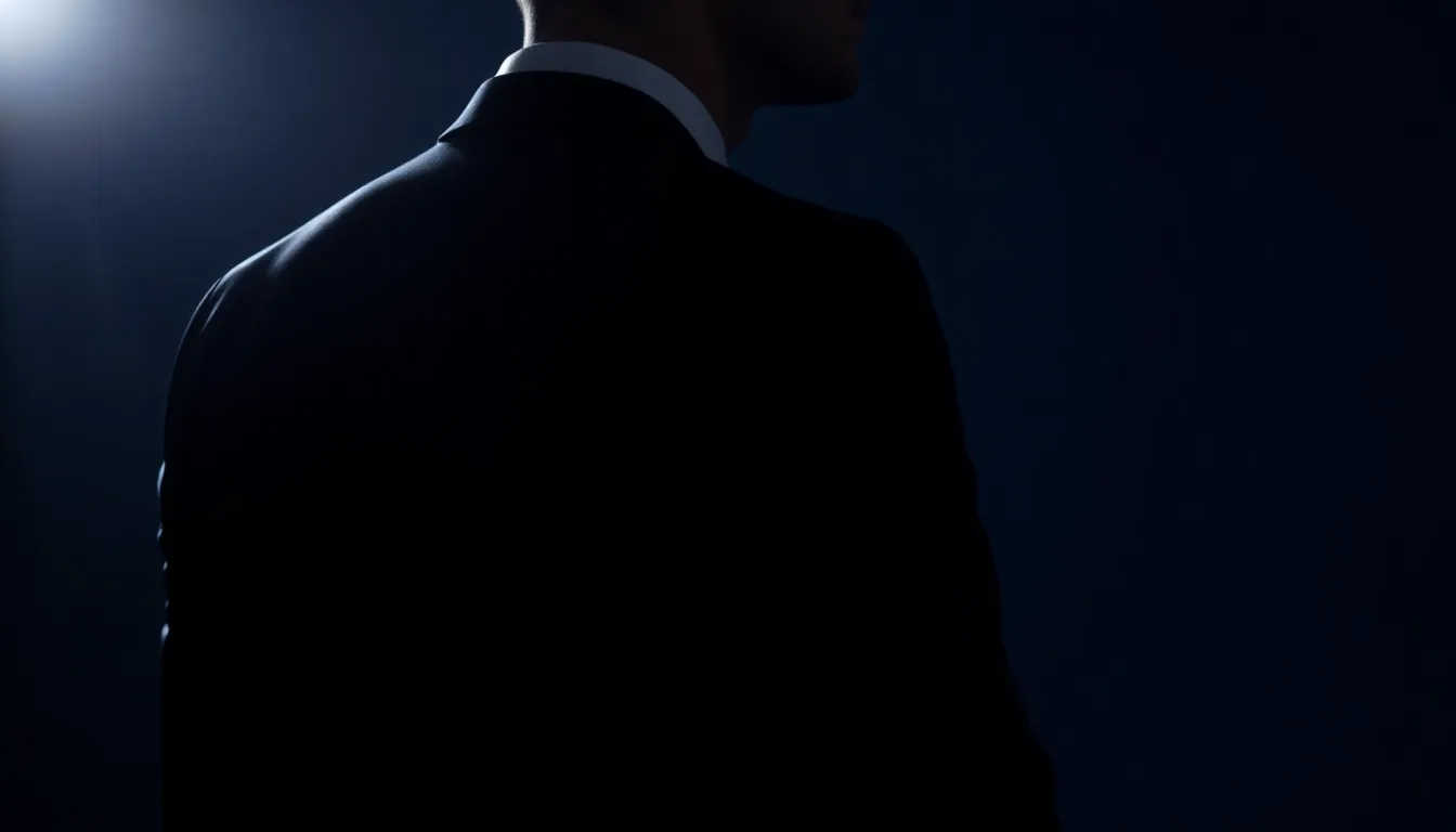 ショップで服を手に取りアドバイスを受ける男性