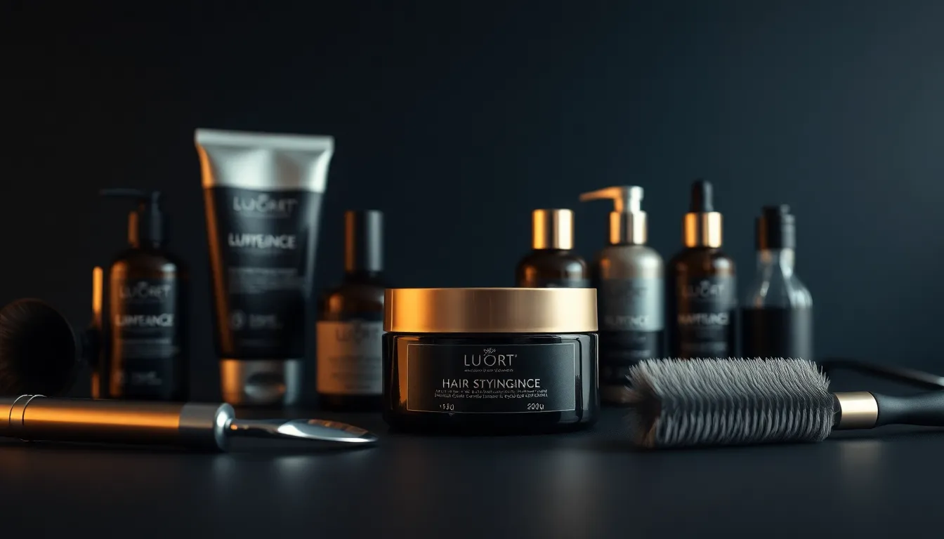 鏡の前で自分の表情を確認する男性